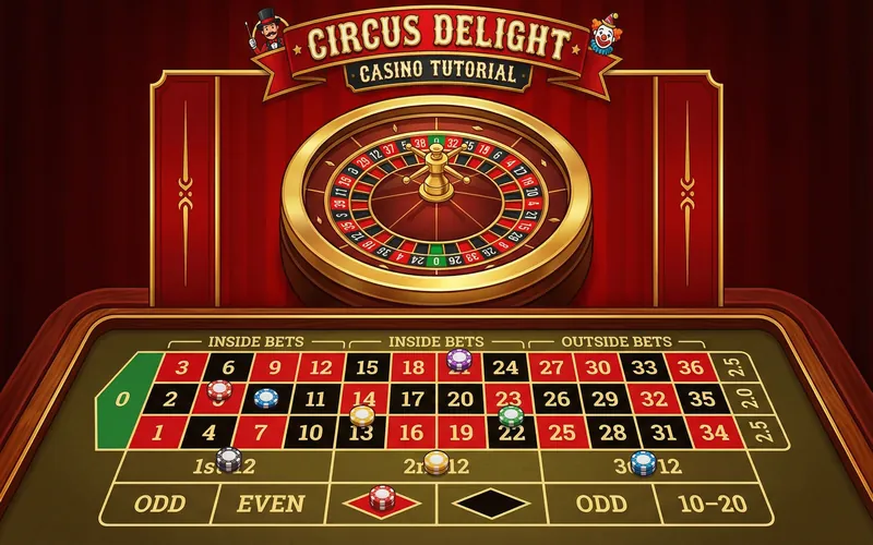 Tutorial de Roleta - Tipos de Apostas no 161bet